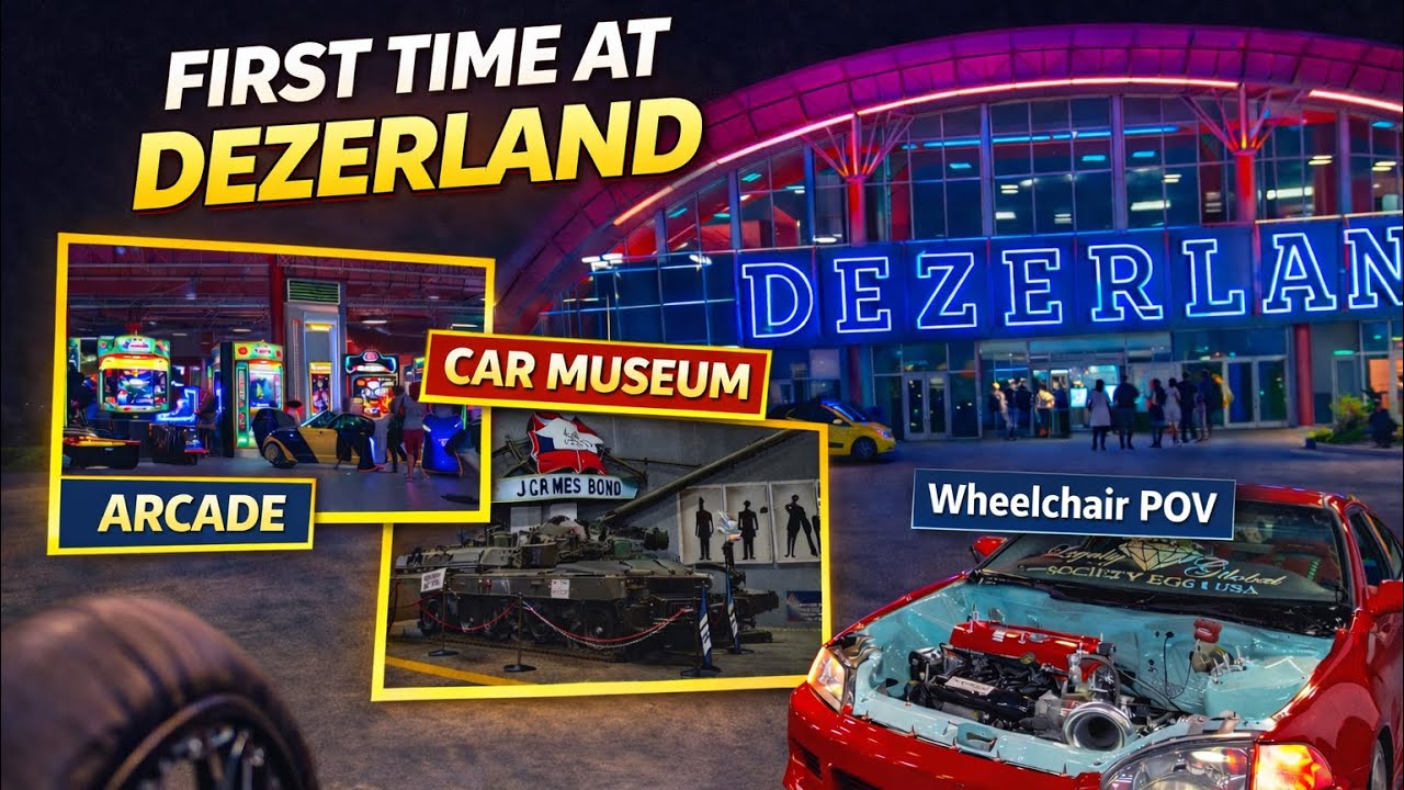 Это место просто невероятное!.. Парк развлечений Dezerland в Орландо 😮🔥 (Аркада + Музей автомобил...