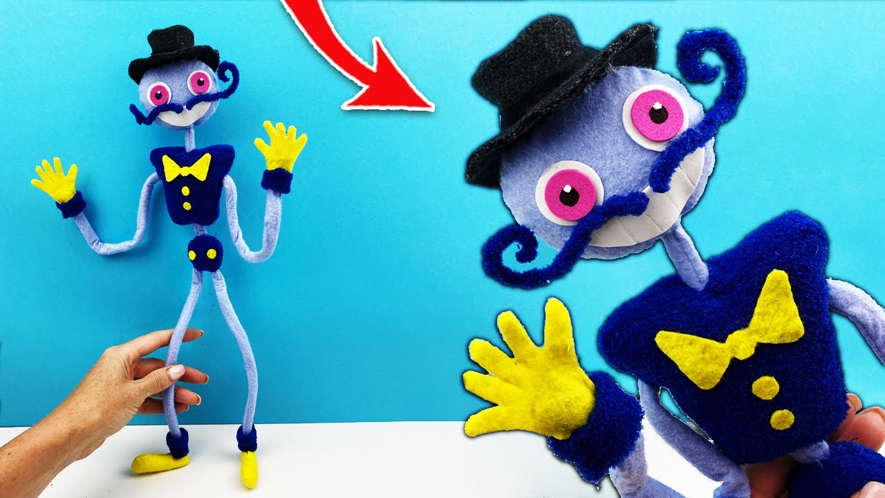 Plush - Daddy Long Legs Poppy Playtime chapter 2! *How To Make* | Cool Crafts