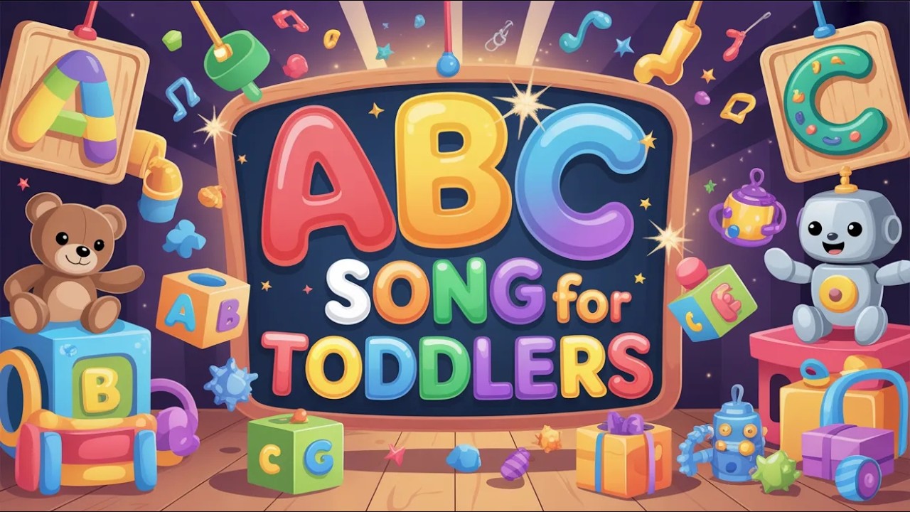 ABC Song for Toddlers 🎵 | Starter Alphabet Song for Preschool Preparation