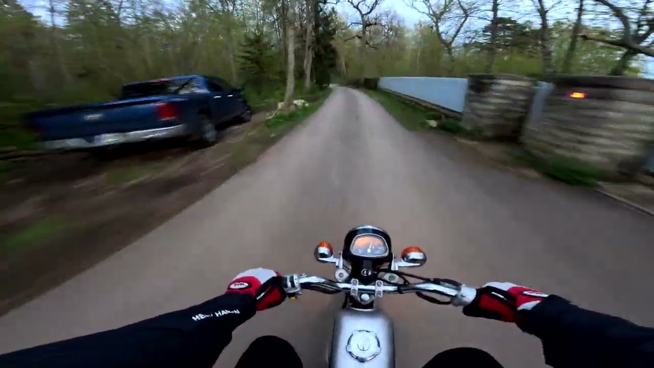 Honda Benly CD50S 50cc 4-Stroke Geared Moped | 4K POV Test Drive