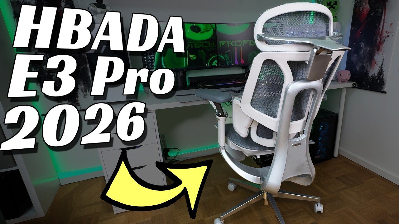 Обзор кресла HBADA E3 Pro (2026) &ndash; самое регулируемое эргономичное кресло!
