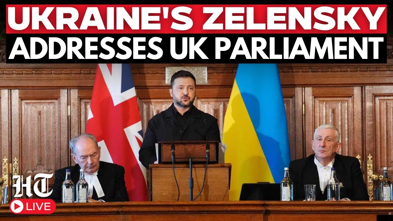 Zelenskyy Addresses UK Parliament LIVE: Amid Global Tensions | Ukraine War Update & Urgent Appeal