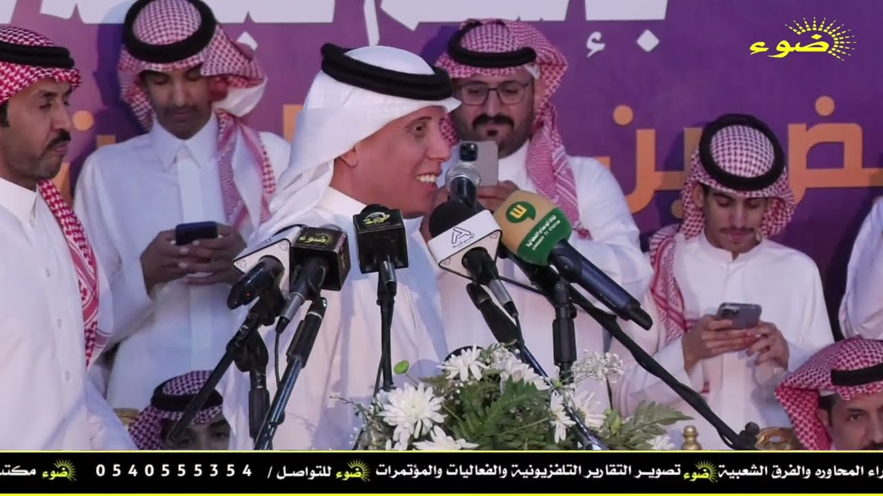 منيف منقره و محمد العازمي : مخيم قبيلة عتيبه بمهرجان جادة الابل بتبوك  ١ / ١٢ / ١٤٤٤هـ