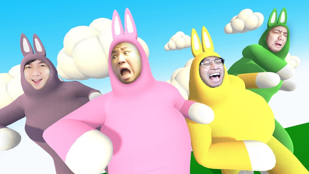 PERTAMA KALI TIM INI MAIN GAME RUSUH!! - Super Bunny Man Part 1