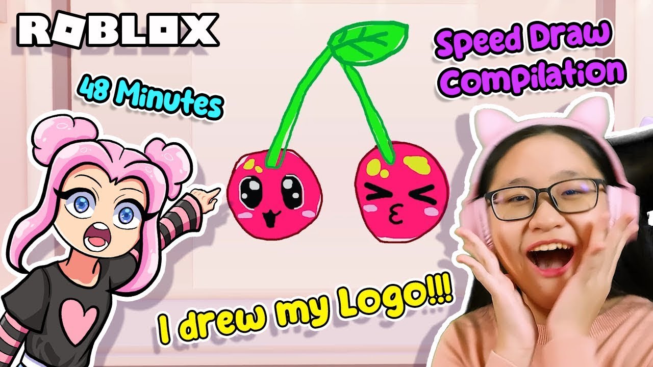 I Drew my LOGO! - ROBLOX | Speed Draw Compilation!