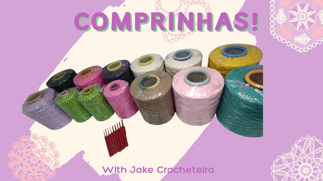 Comprei 12 kilos de barbante!!! Valeu a pena?! 🤩💸💰 #comprinhas 