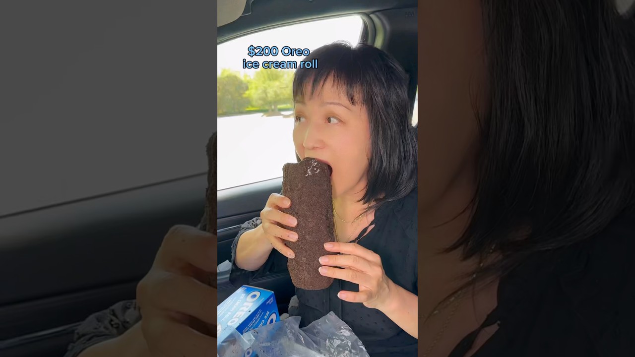 Пробую 7 видов десертов Oreo, которые я никогда раньше не пробовала&hellip; #еда #oreo #шорты