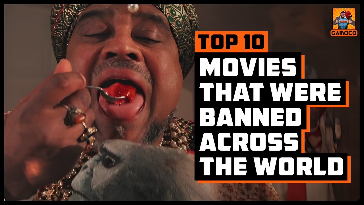 Top 10 Movies That Were Banned Across The World !! | Movies Banned In India | @GamocoHindi
