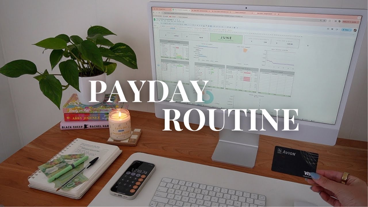My Payday Routine 💸 paycheck breakdown, bi-weekly budget, credit cards, savings & more
