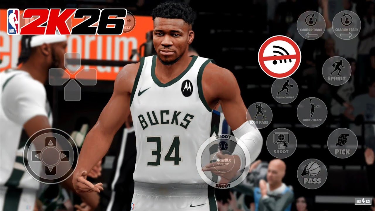 NBA 2K14 Mod 2K26 Android Gameplay Offline - Winlator X V3