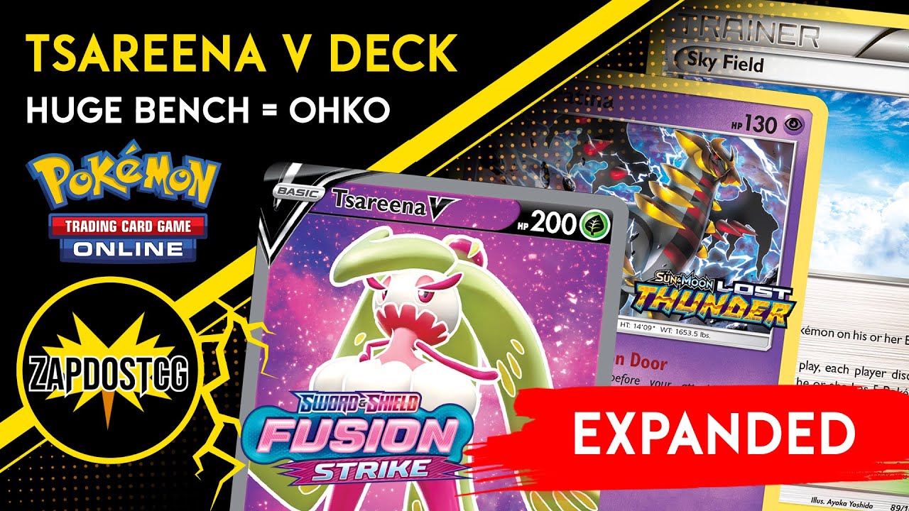 Tsareena V Deck Is BUSTED In The Expanded Format (Pokemon TCG)