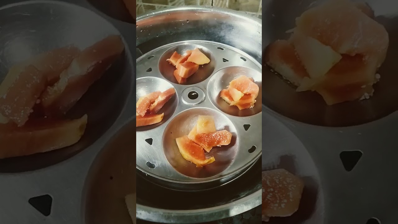 Papaya puree for baby 7 month baby/ Healthy juice #Shorts