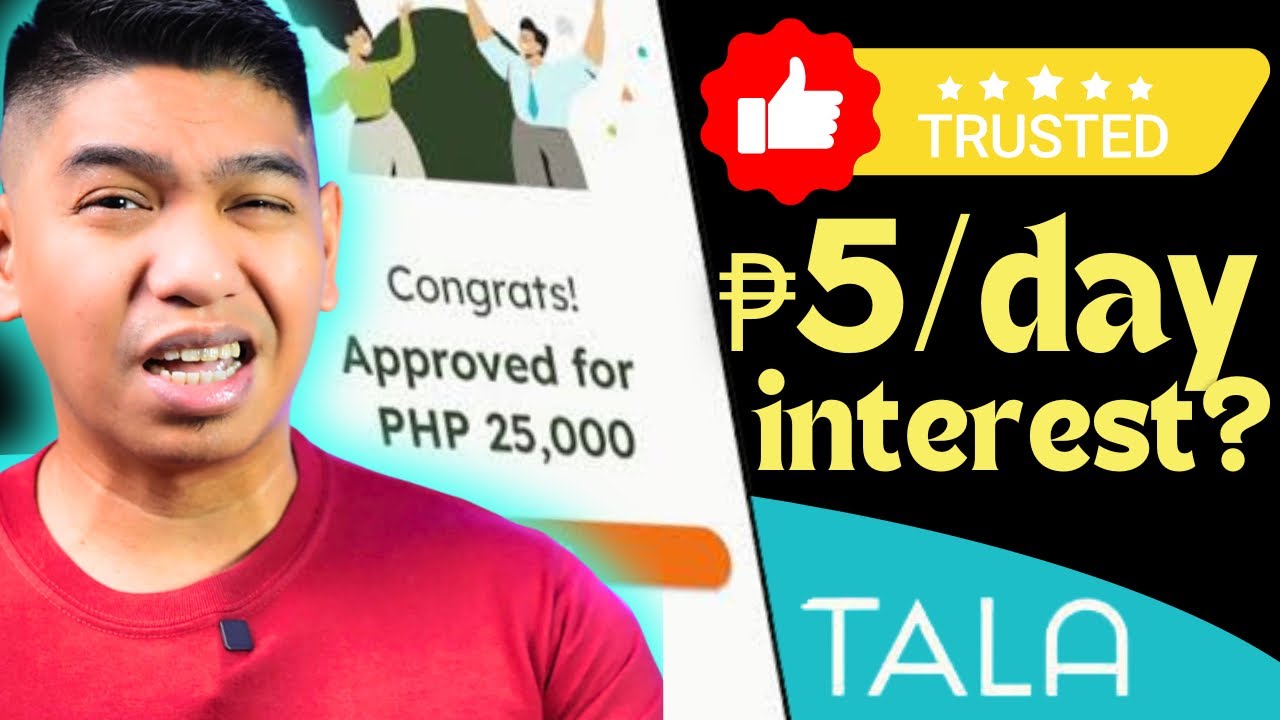 WOW ₱5/Day Interest kay Tala?! Kaya Ba ONE OF THE TRUSTED Online Lending App Sya ng mga Customers?
