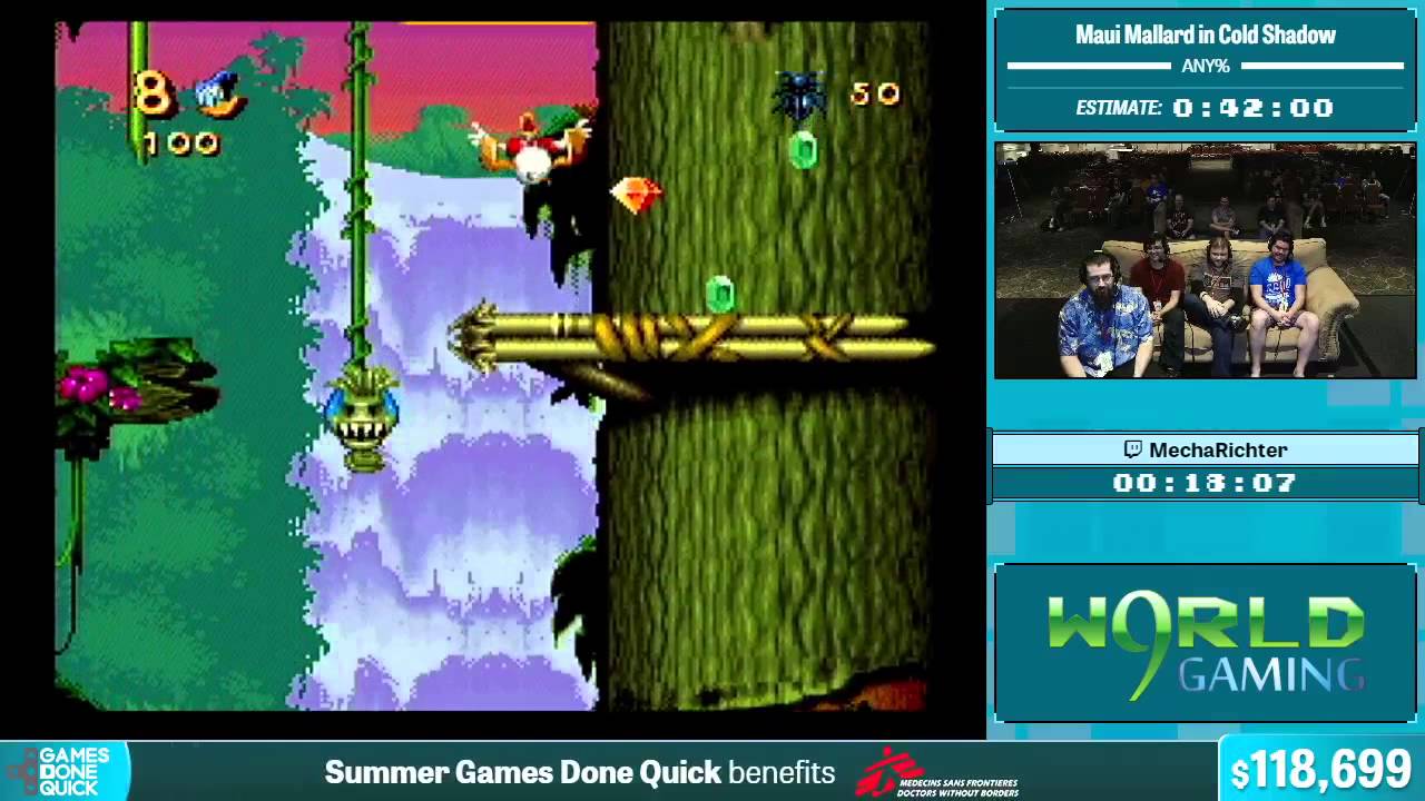 Maui Mallard in Cold Shadow by MechaRichter in 34:51 - SGDQ2015