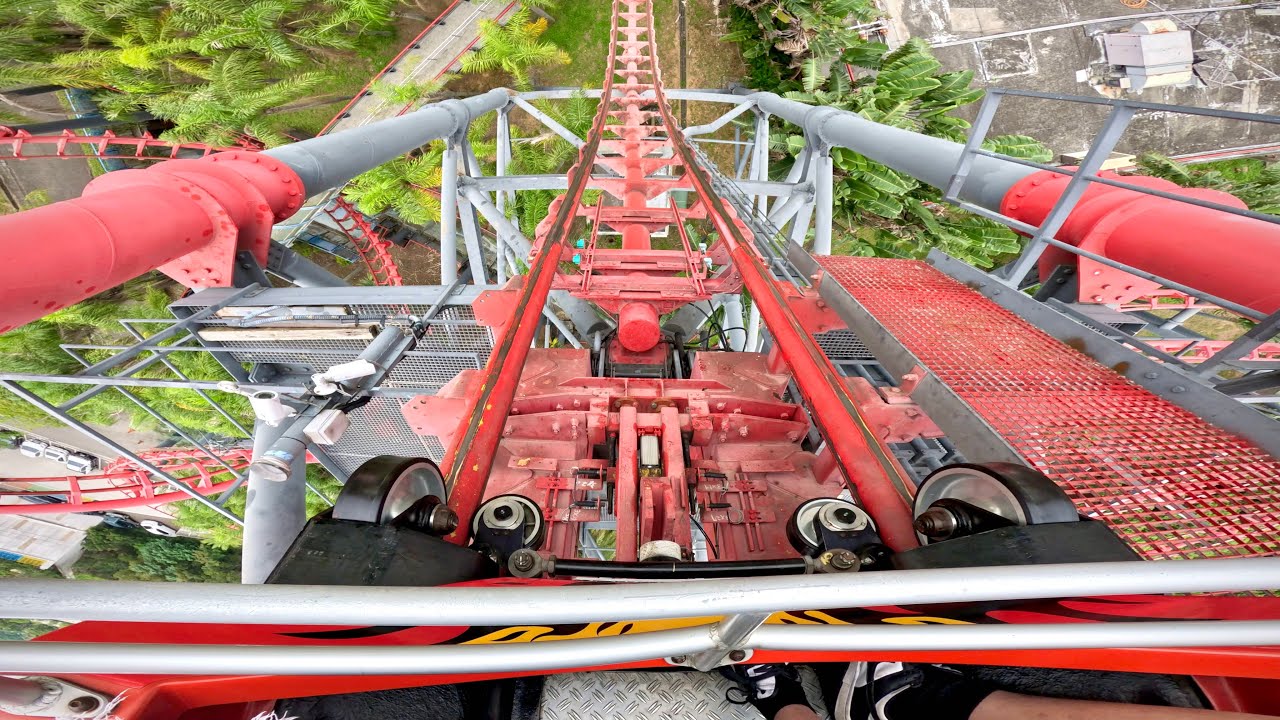 【解説付き】 Gravity Max 『搶救地心』 先頭 on-ride POV (乗車映像) / 探索世界 (台湾)