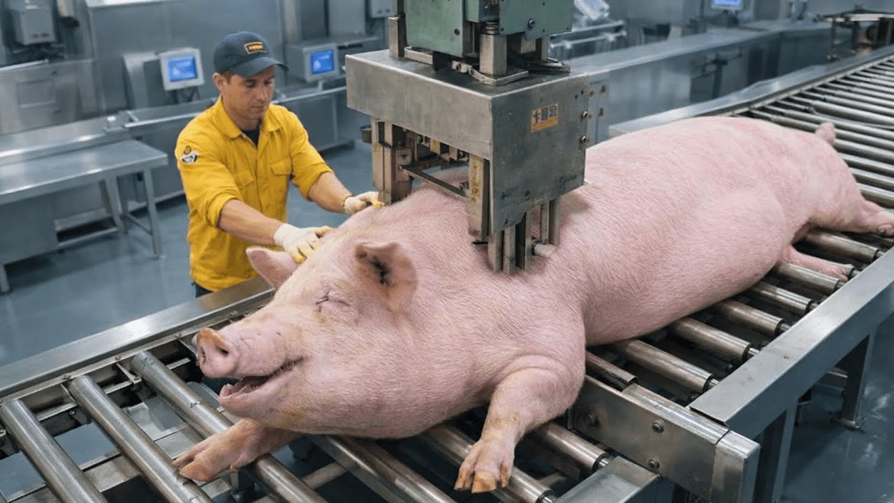 German Farmers' MASSIVE Outdoor Pig Farms Are Taking Over