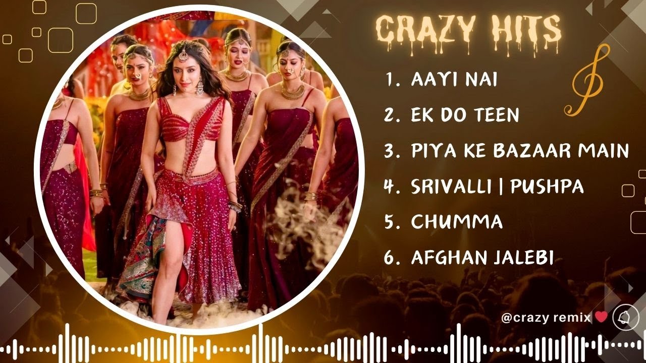 Bollywood Crazy mashup || Party songs || Hindi dance songs || Best Bollywood Remix || Latest Songs
