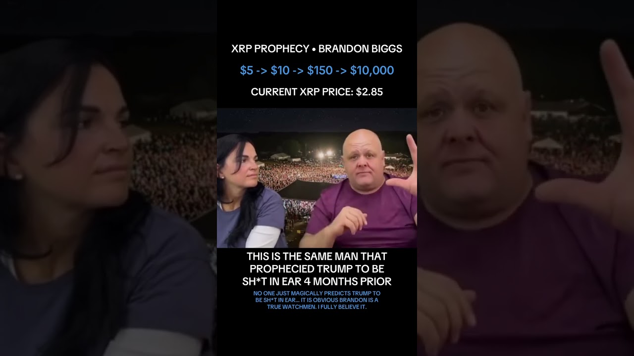 XRP PROPHECY BRANDON BIGGS $10 $150 $10,000