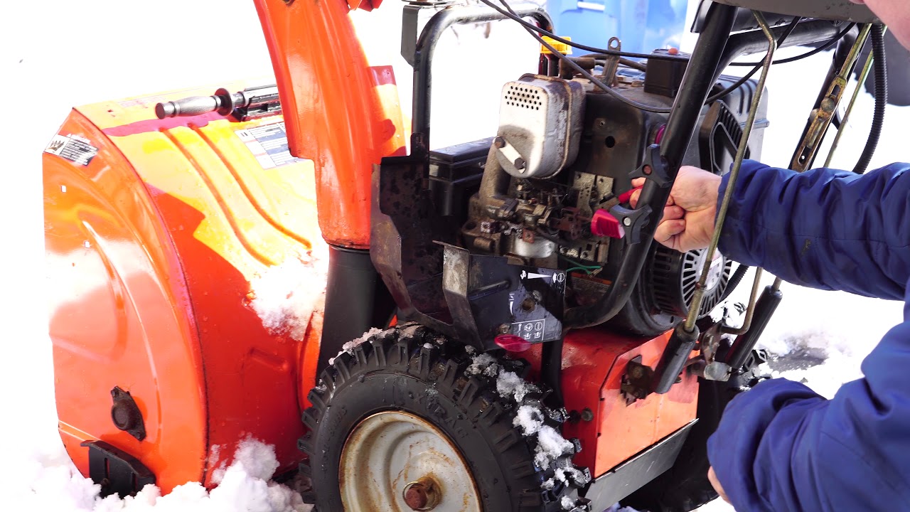Snowblower idle surging simple fix
