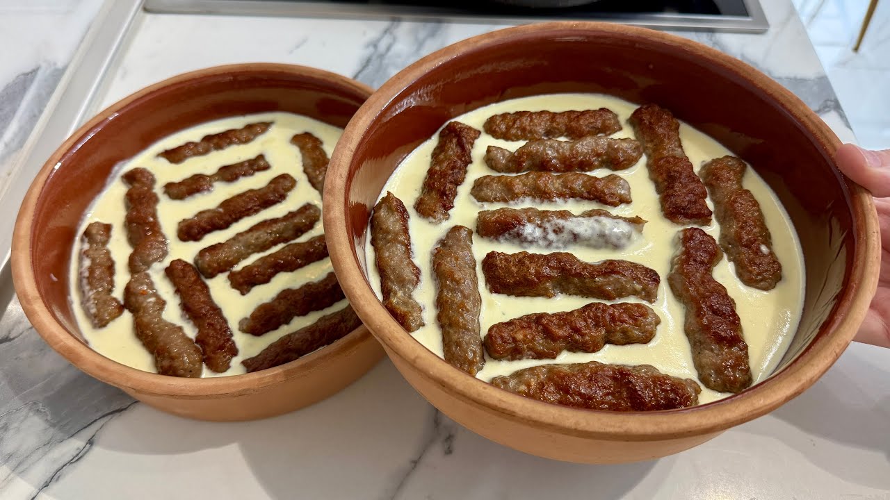Bosanski Kebapi so Kajmak 🤤