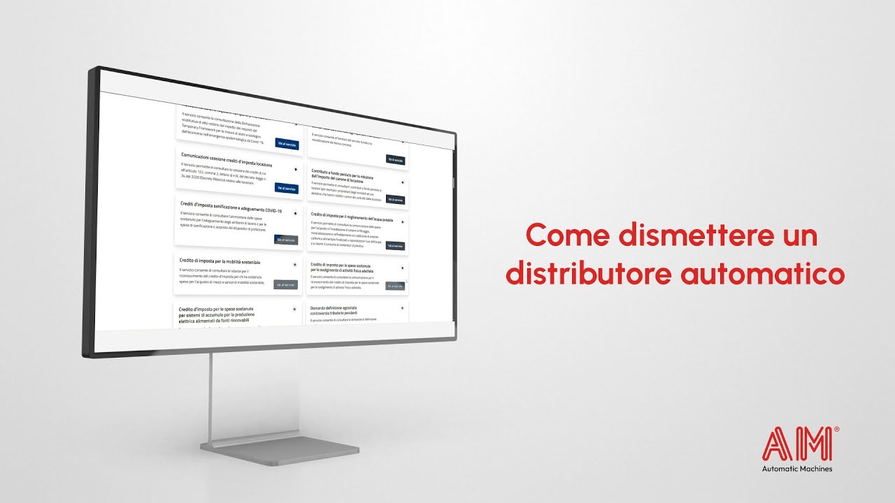 Tutorial | Come dismettere un distributore automatico