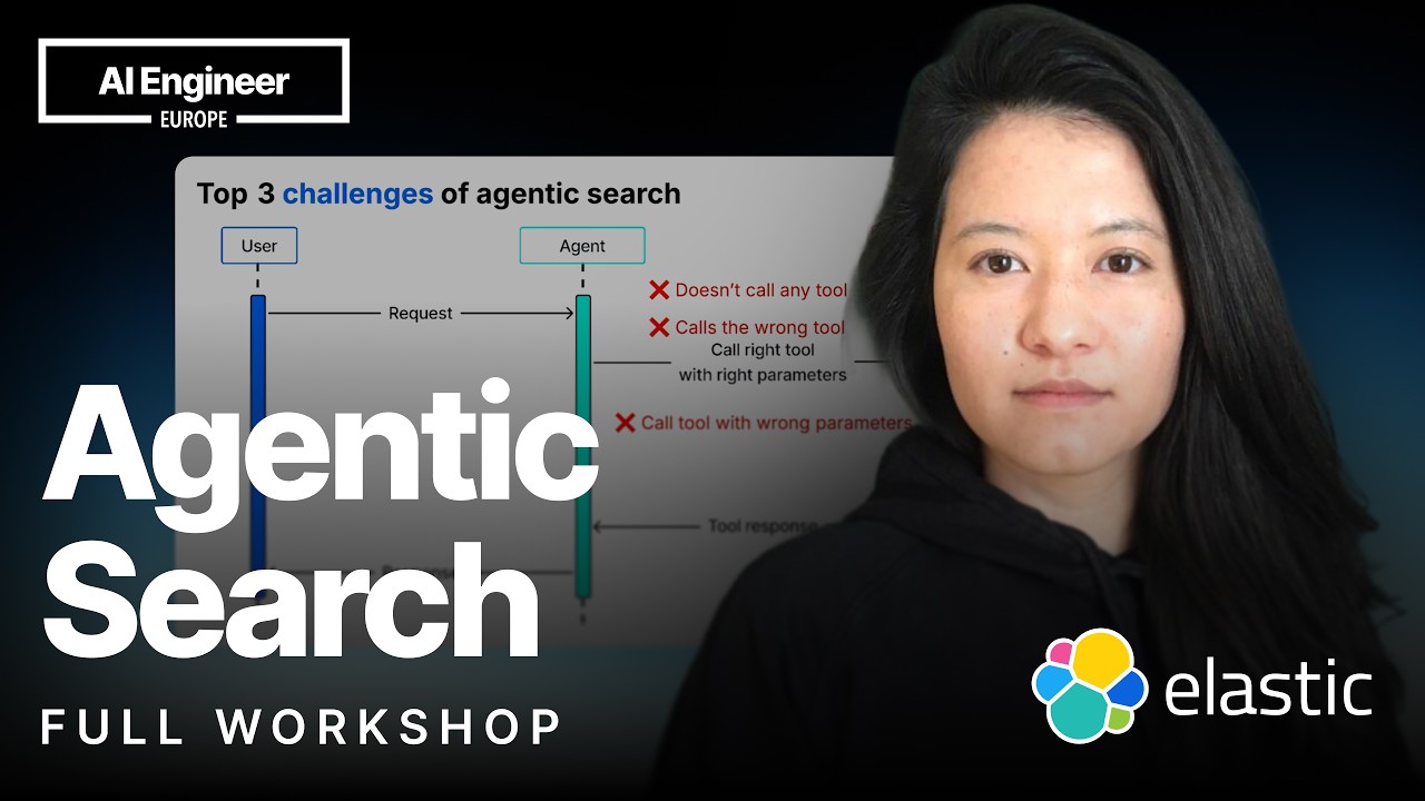 Agentic Search for Context Engineering &mdash; Leonie Monigatti, Elastic