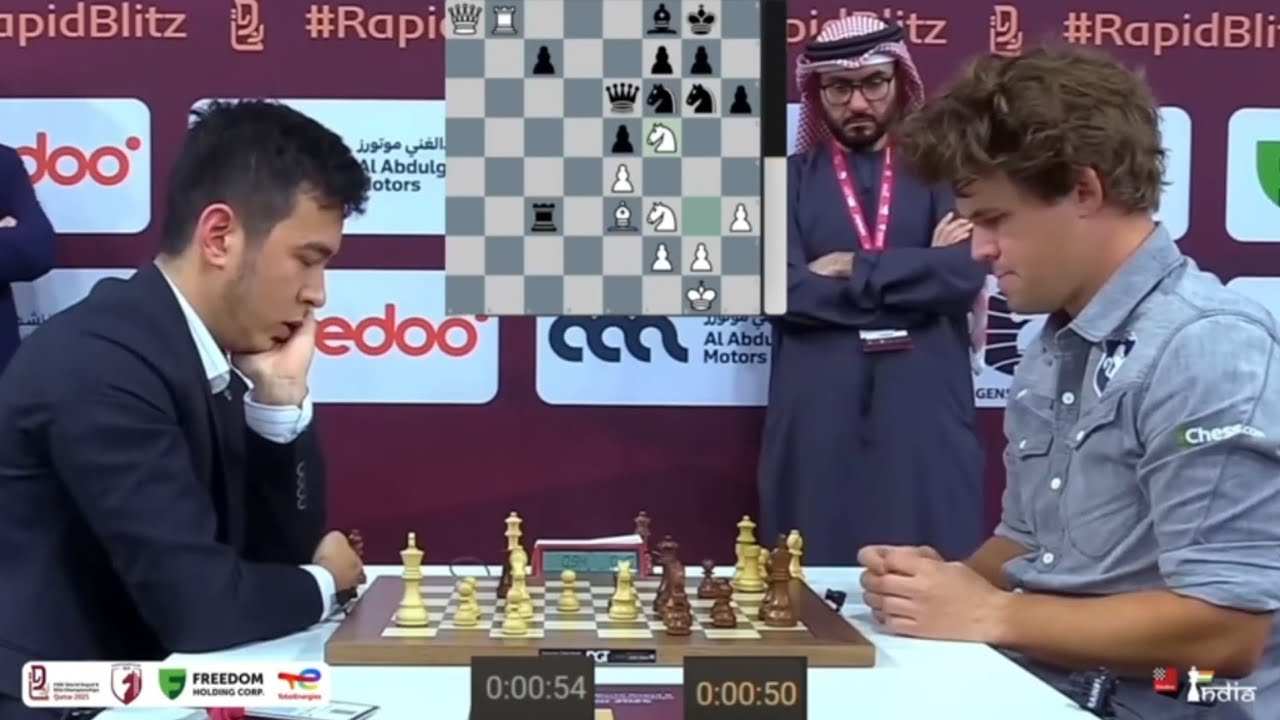 #Magnus Carlsen Wins  9th World Blitz Title & 20th World Championship at 2025 FIDE World Blitz in 