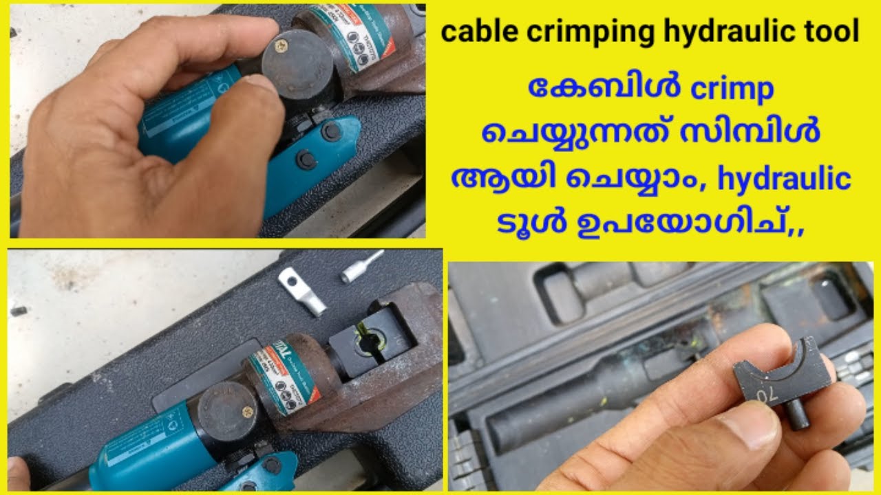 cable crimping tool hydraulic type#i love god