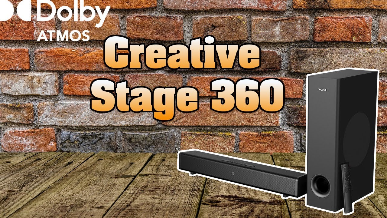 Creative Stage 360 - soundbar 2.1 z obsługą Dolby Atmos! | test, recenzja, review