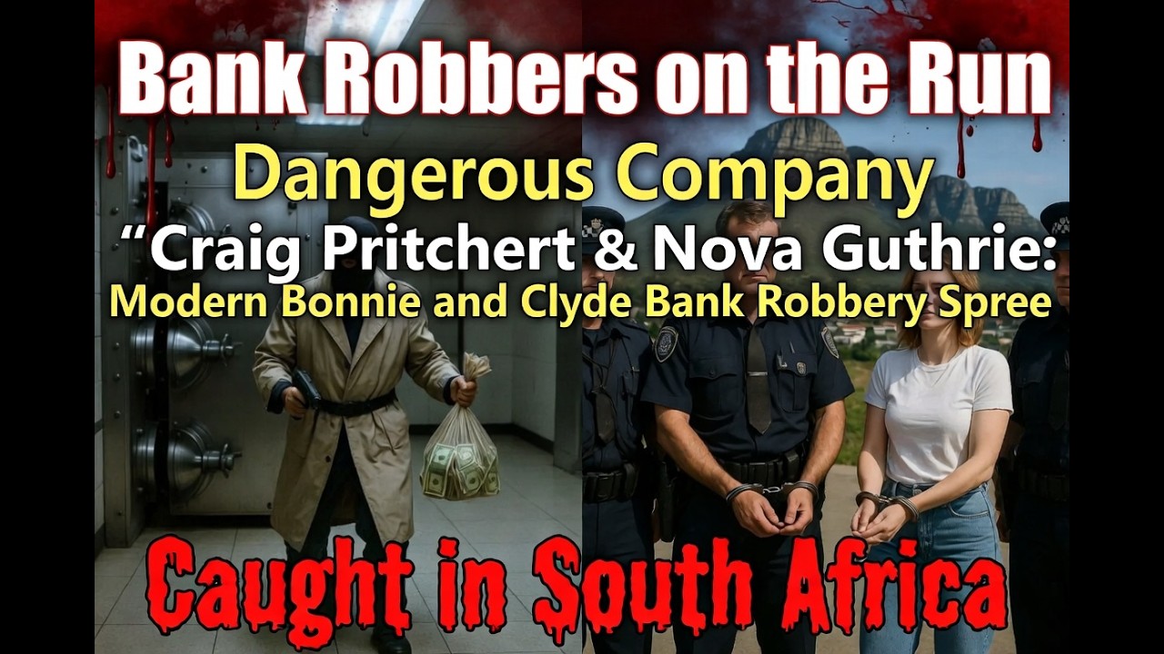 Craig Pritchert & Nova Guthrie Modern Bonnie and Clyde Bank Robbery Spree