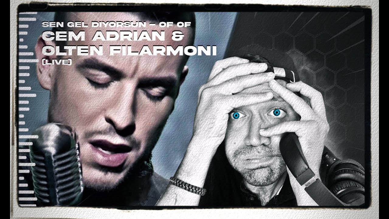 🤯🤯🤯 Cem Adrian & Olten Filarmoni - Sen Gel Diyorsun / Öf Öf (Live) REACTION