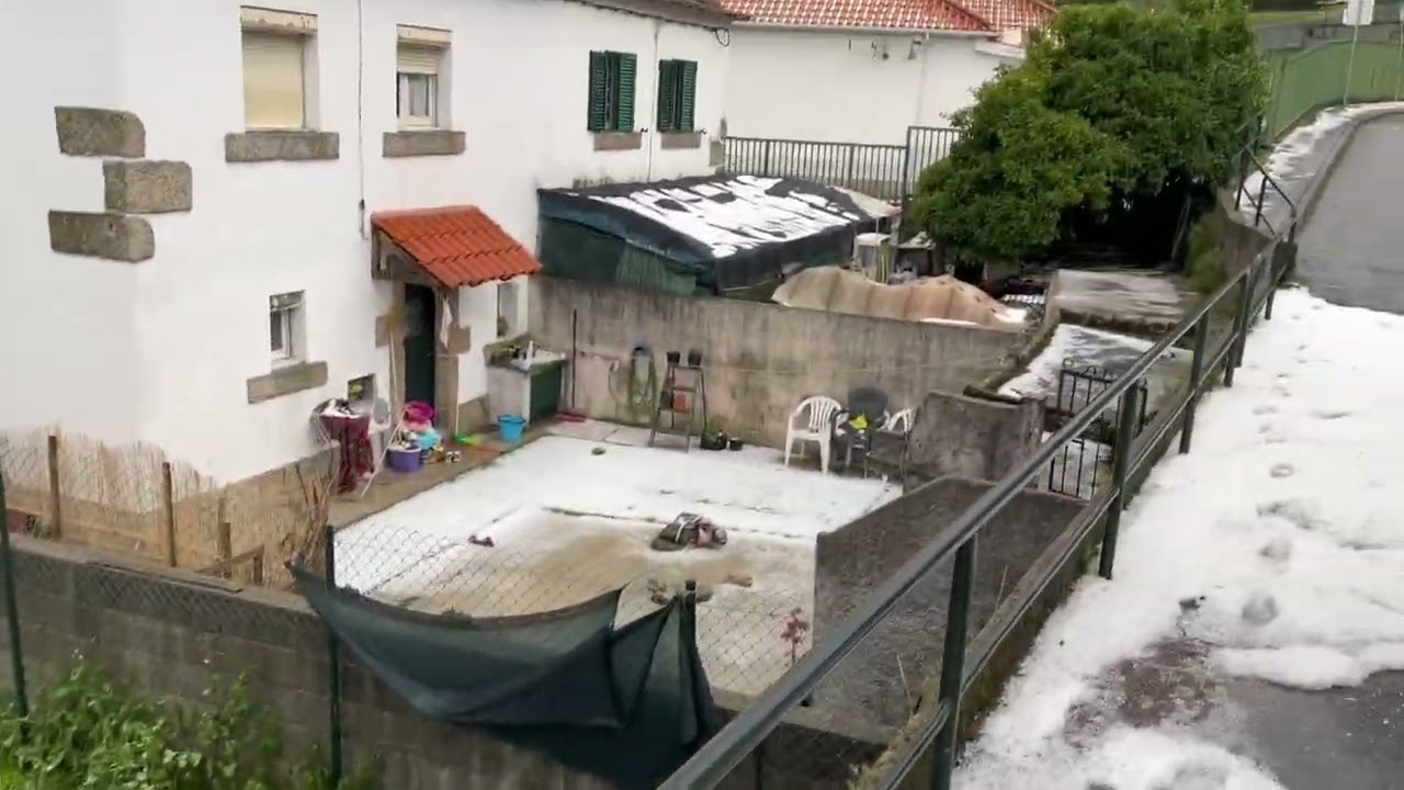 Tempestade de Neve + Granizo + Chuva (Covilhã - Portugal)