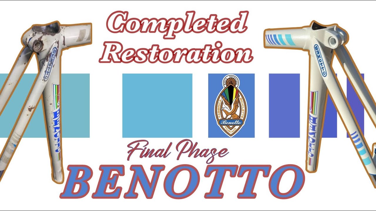 Завершено - Реставрация рамы Benotto SLX