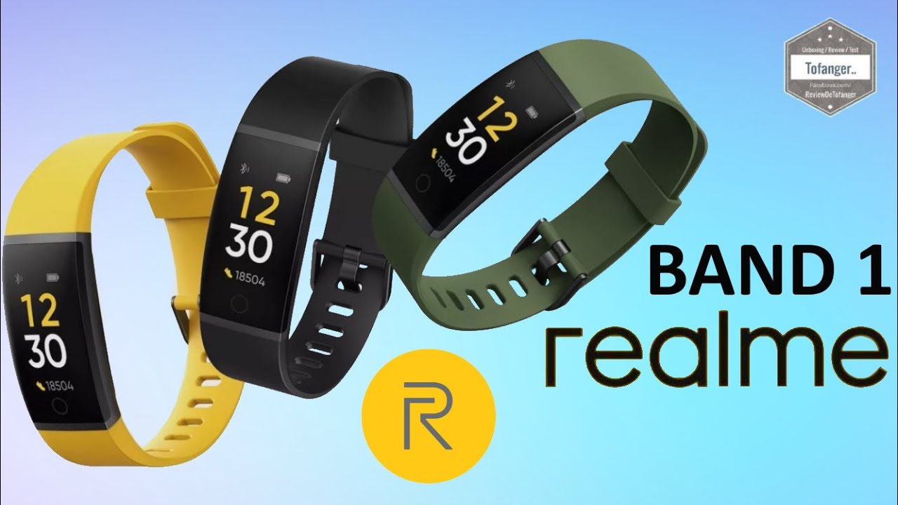 Realme Band 1 - Smartwatch IP68 - Фитнес-трекер - Приложение Realme Link - Распаковка