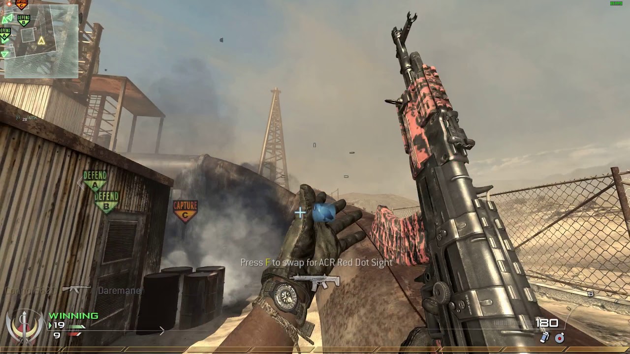 [COD MW2 2018 PC] Sub Base - AK47/UMP Sabotage/Domination (Connor5620)