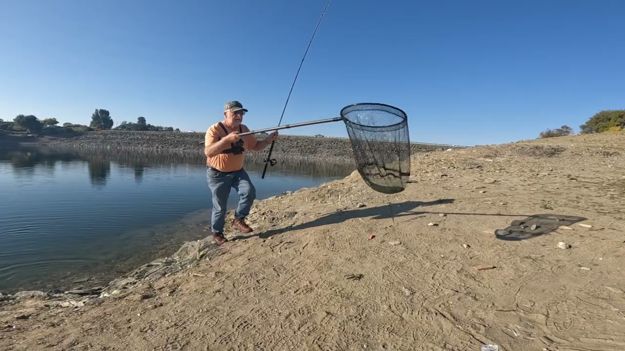 № 207. 11. 03.2025.  Amador Lake California.  Fishing Trout.
