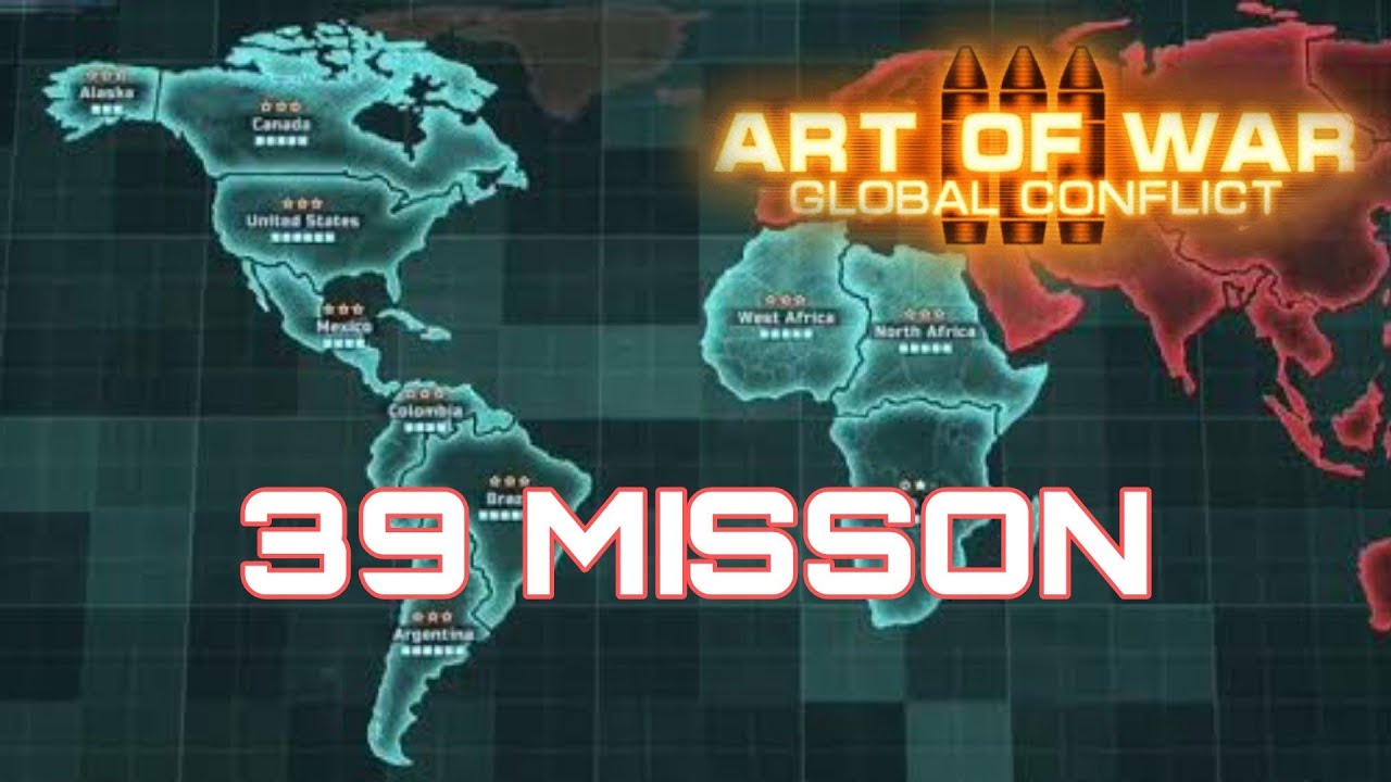 TUTORIAL MISSION 39 CONFEDERATION || ART OF WAR 3 - GLOBAL CONFLICT