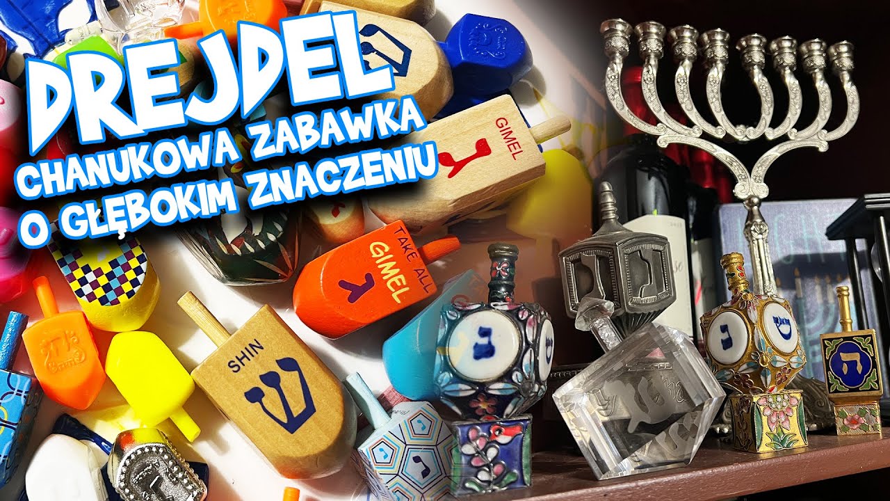 Drejdel Chanukowa Zabawka, o głębokim znaczeniu Jak grać w drejdel? #chanuka #judaizm