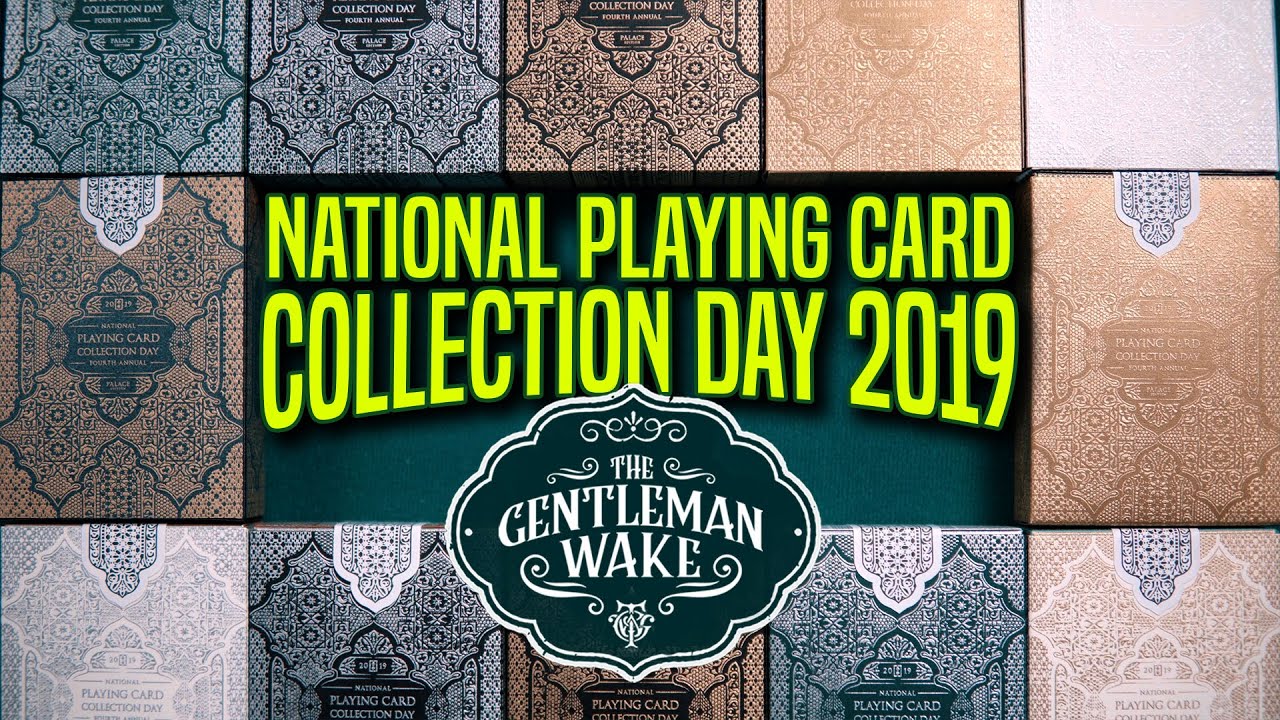 National Playing Card Collection Day 2019 - Commemorative Set Deck Review and Giveaway