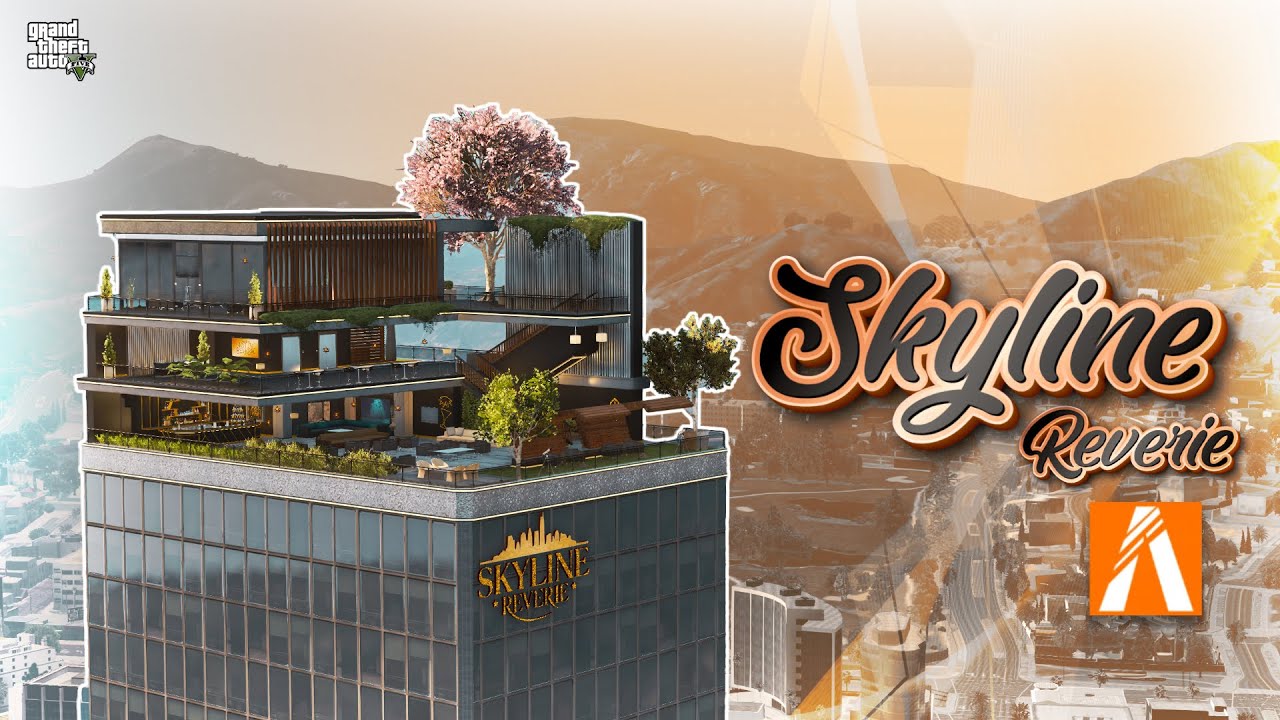 FIVEM MLO ROOFTOP RESTOBAR | SKYLINE REVERIE