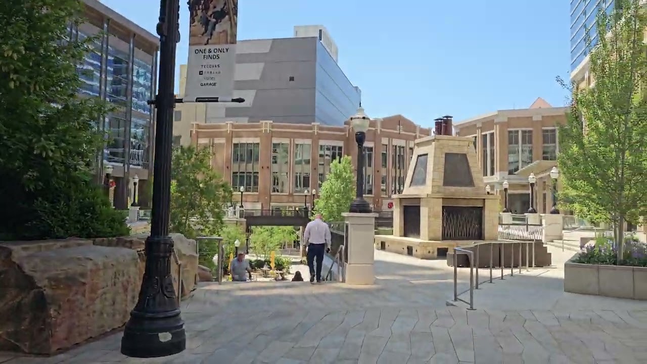 Downtown Salt Lake City Utah USA