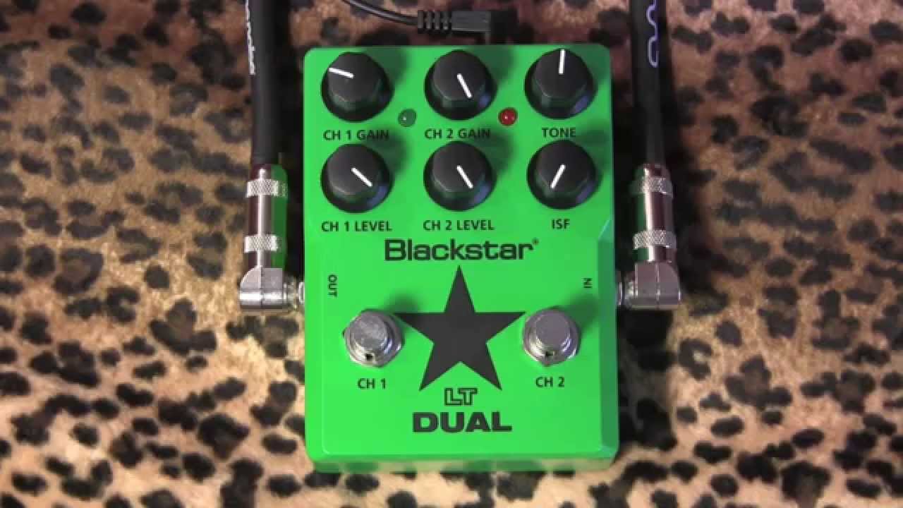 Blackstar LT DUAL 2 channel overdrive demo with Gibson SG