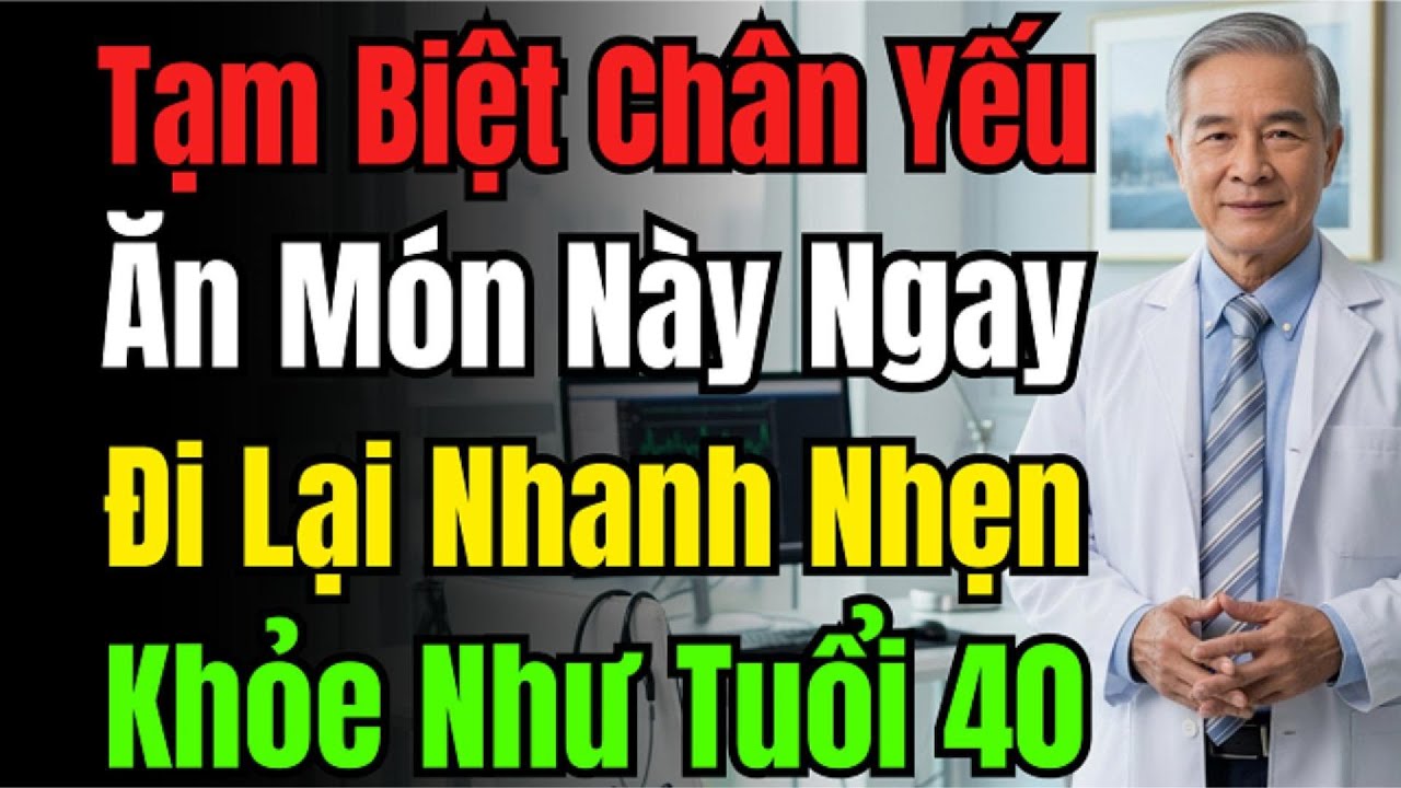 Muốn 90 Tuổi Đôi Chân Vẫn Chắc Khỏe? Bí Quyết Đơn Giản Chỉ Là Ăn Thực Phẩm Này Đều Đặn Mỗi Ngày.
