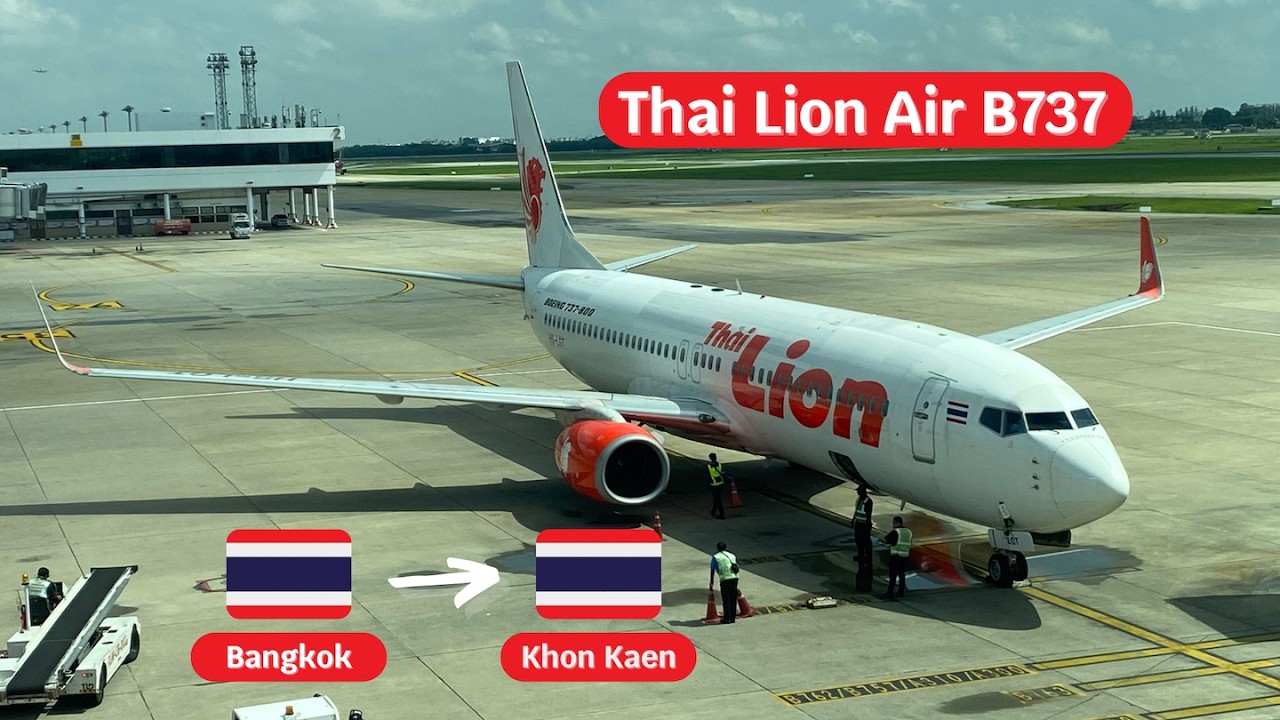 [TRIP REPORT] Thai Lion Air Boeing 737-800 (Economy Class) Bangkok Don Mueang - Khon Kaen