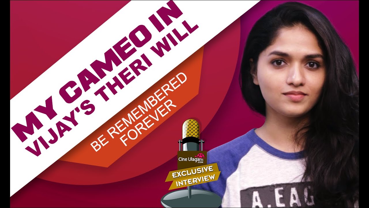 My cameo in Vijay's Theri will be remembered forever | Exclusive Interview with Sunaina