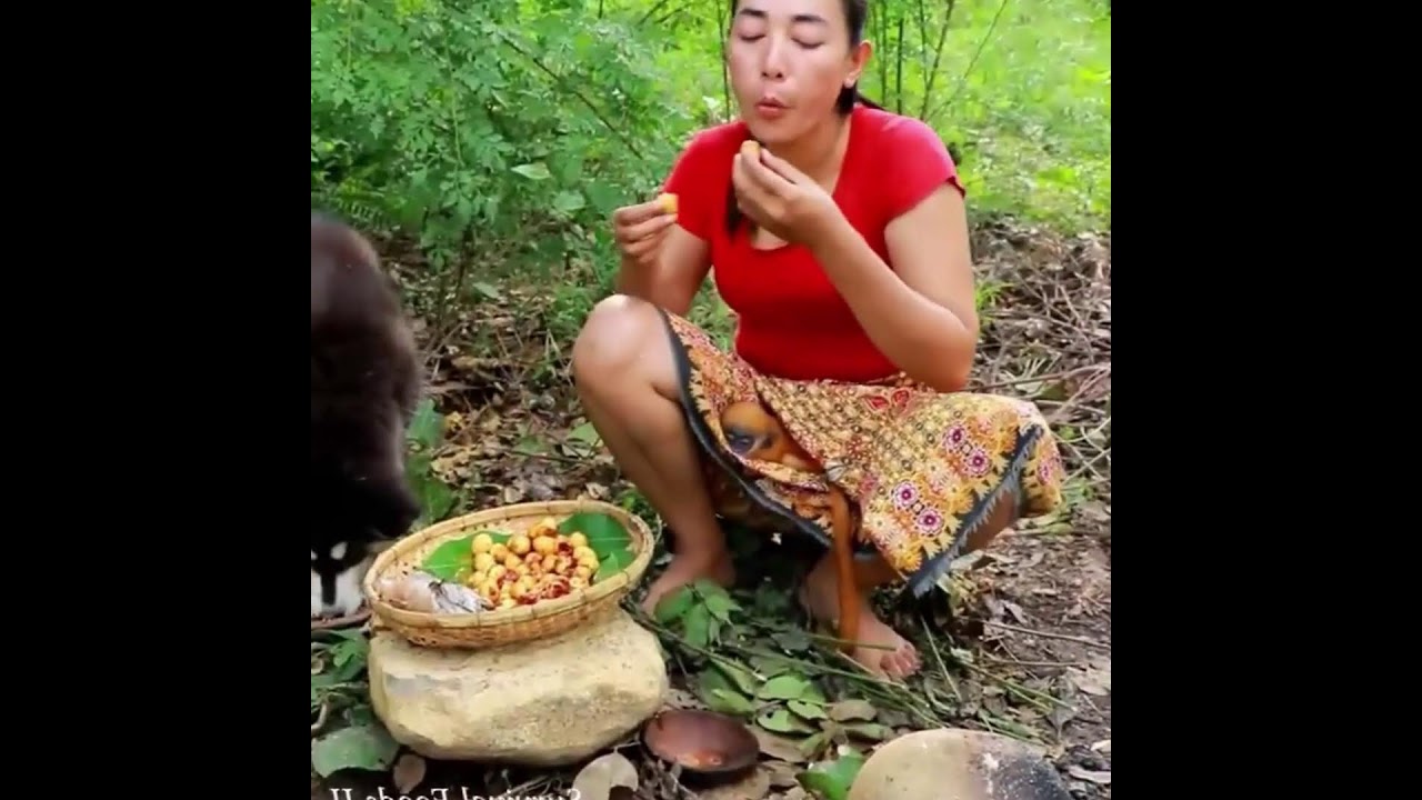 Karina’s Cooking Over a Campfire Pit  