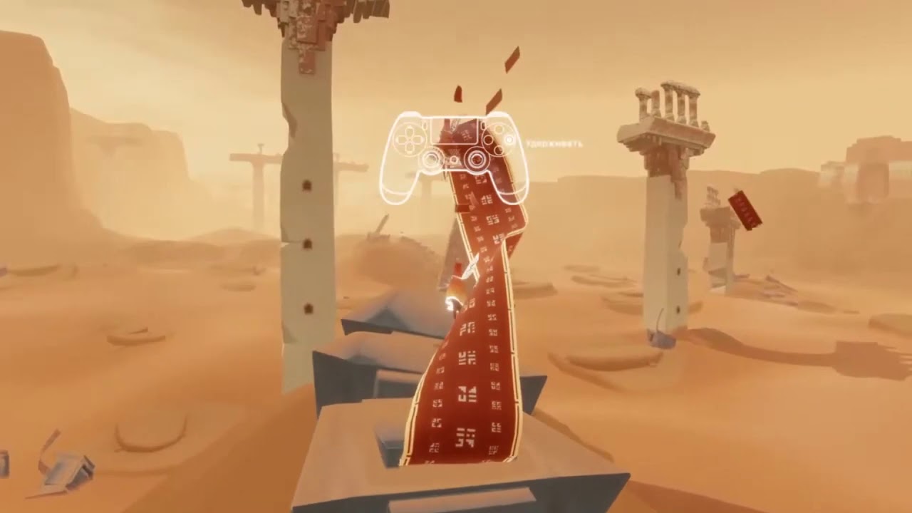 Игрофильм Journey (без комментариев) p.01 Прохождение