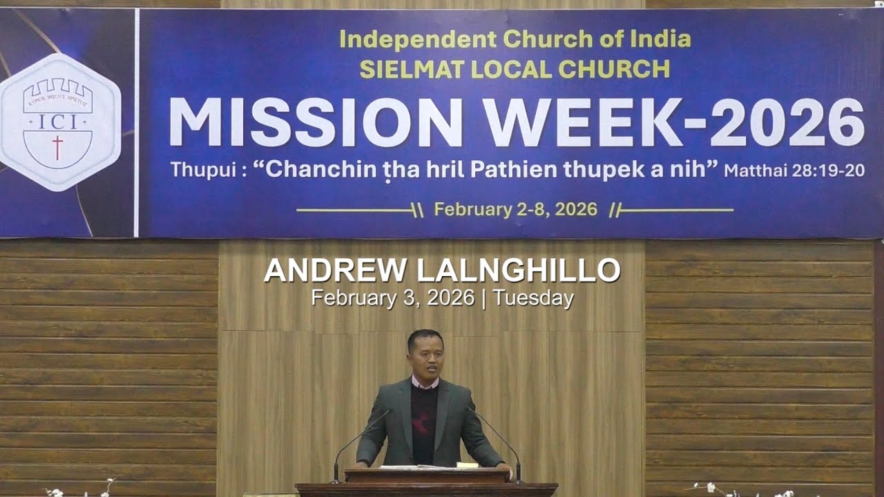 Andrew Lalnghillo | Mission Week 2026 | Tuesday Feb. 3