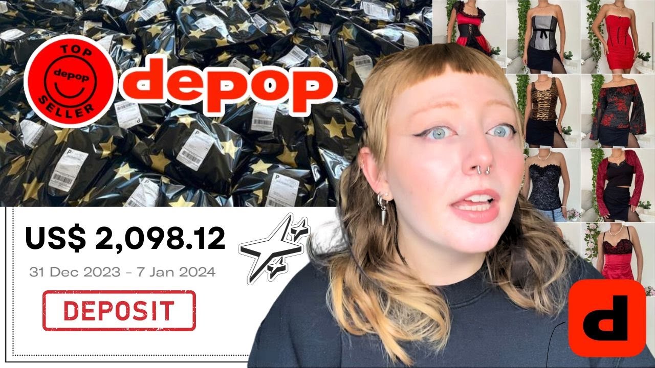 как стать ТОП-ПРОДАВЦОМ DEPOP в 2024 году