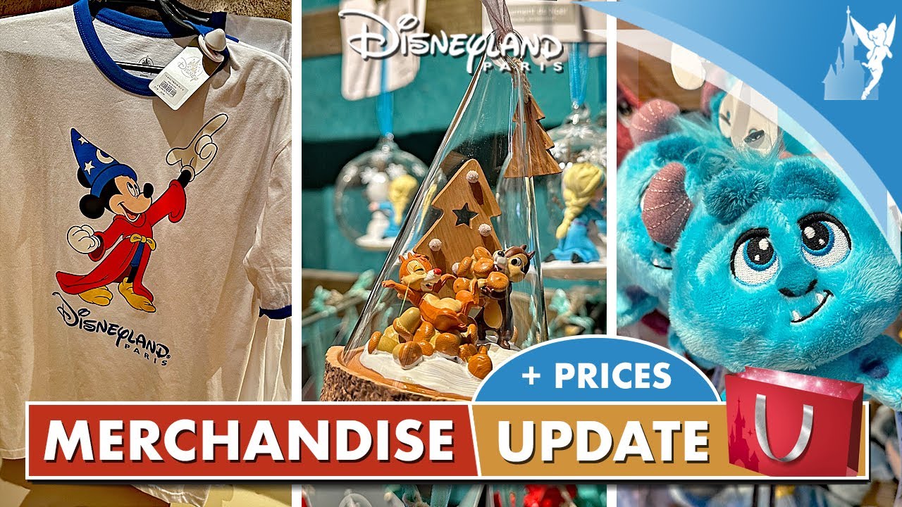 🛍️ Disneyland Paris MERCHANDISE Update | August 2024 part 1